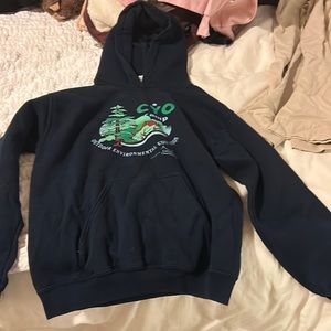 Thick CYO camp hoodie navy